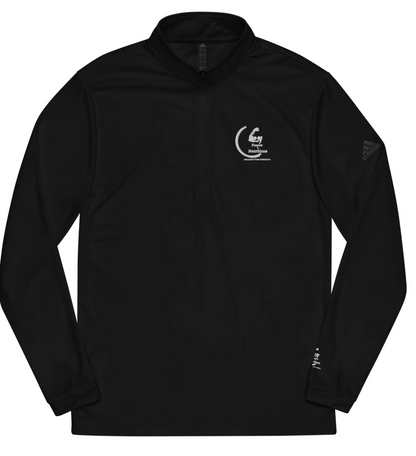 Power Nutritions Adidas Quarter Zip Pullover Black