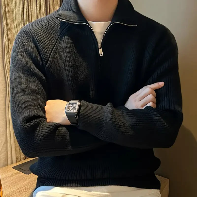 Verona Quarter Zip Sweater